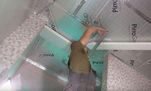 Багет для натяжных потолков размер. Профиль для монтажа натяжного потолка 06 Багет для натяжных потолков размер. Профиль для монтажа натяжного потолка 06