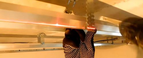 Алюминиевый профиль для натяжных потолков. Багеты из алюминия 10