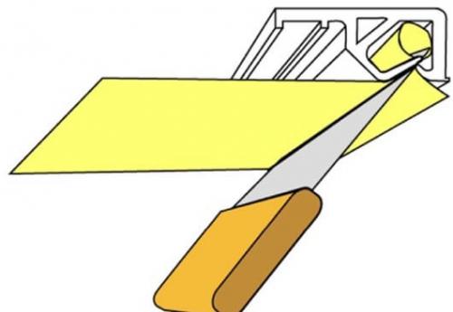 Как крепить багет для натяжного потолка. Принцип кулачкового крепления натяжного потолка в потолочном багете