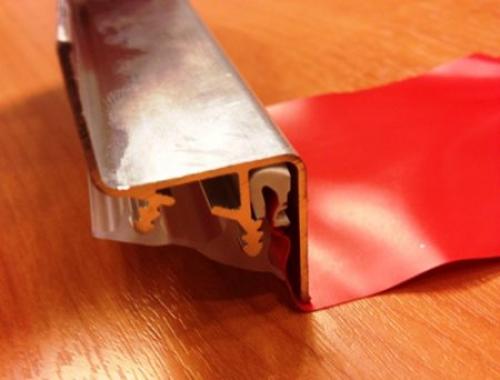 ПВХ профиль для парящего потолка. Виды профиля для возведения конструкции