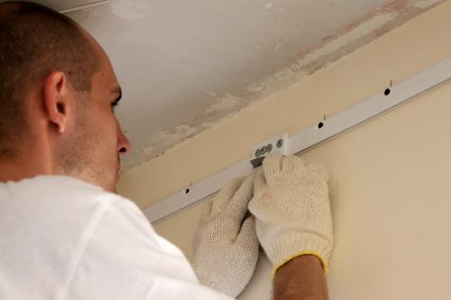 Профиль для контурной подсветки натяжного потолка. Потолочный профиль ПВХ для натяжных потолков