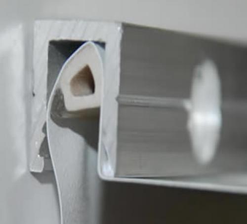 Системы крепления натяжных потолков. Виды крепления натяжного потолка 05