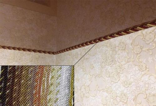 Вставка для натяжного потолка черная. Как монтируют вставку для натяжных потолков