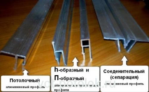 Пристенный профиль для натяжных потолков. Алюминиевый профиль для натяжных потолков – возможные варианты и способы их установки