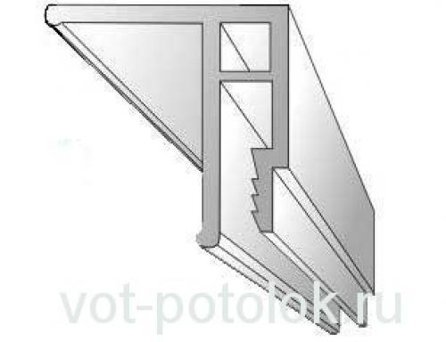 Пристенный профиль для натяжных потолков. Алюминиевый профиль для натяжных потолков – возможные варианты и способы их установки
