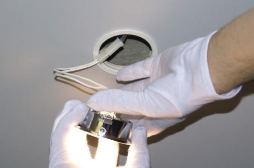 Монтаж натяжного потолка без гарпуна. Монтаж текстильного потолка