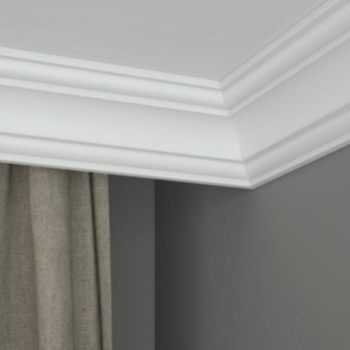 Правильная поклейка потолочного багета. Нарезка потолочных плинтусов 04