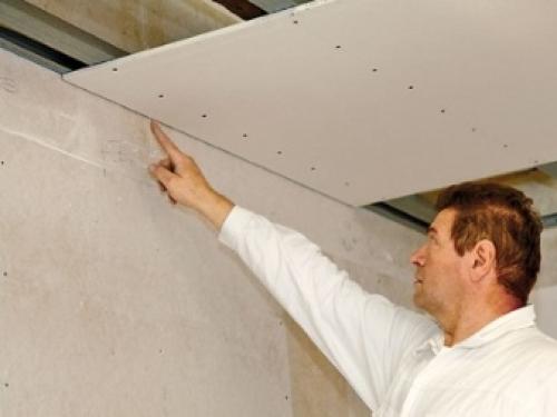 Как крепить гипсокартон к профилю. Особенности материала и работы с ним 06 Как крепить гипсокартон к профилю. Особенности материала и работы с ним 06