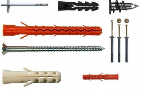 Таблица нагрузок на дюбель. Виды дюбель-гвоздей