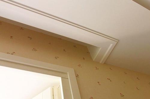 Как установить карниз на потолок из гипсокартона. Ниша под карниз