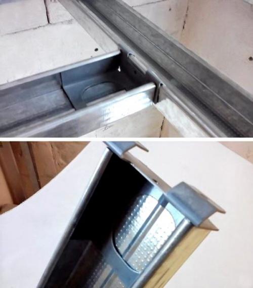 Шаг саморезов гипсокартон кнауф. Монтаж перегородки С112