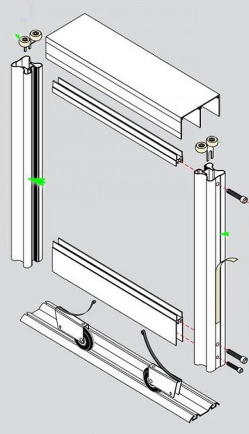 Шаг саморезов гипсокартон кнауф. Монтаж перегородки С112