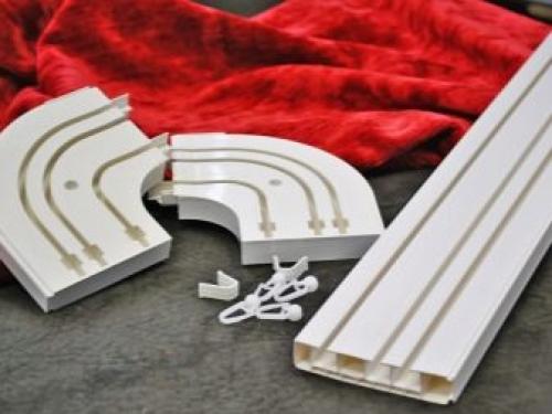 Советы по выбору карниза для штор под натяжной потолок. Виды 06