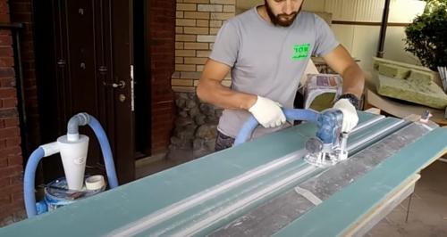 Профиль для парящего потолка из гипсокартона. Парящий потолок и фрезерование гипсокартона