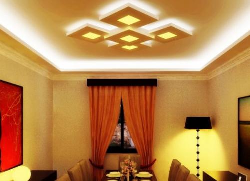 Профиль для парящих натяжных потолков. Устройство и особенности парящих потолков