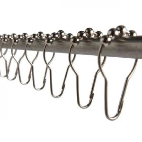 Фиксатор для потолочного карниза. Виды крючков