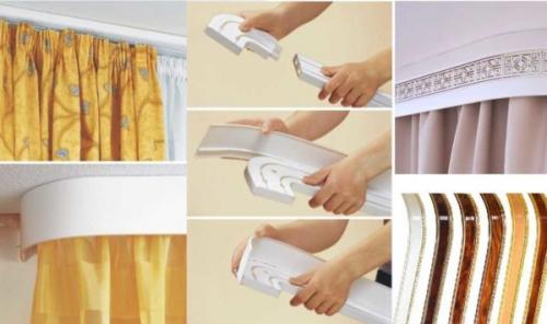 Как прикрепить карниз к потолку. Достоинства и недостатки потолочных карнизов