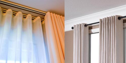 Как повесить карниз на натяжной потолок, без закладной. Монтаж карниза для гардин на натяжной потолок